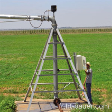 Système d&#39;irrigation à pivot central à distance et solaire